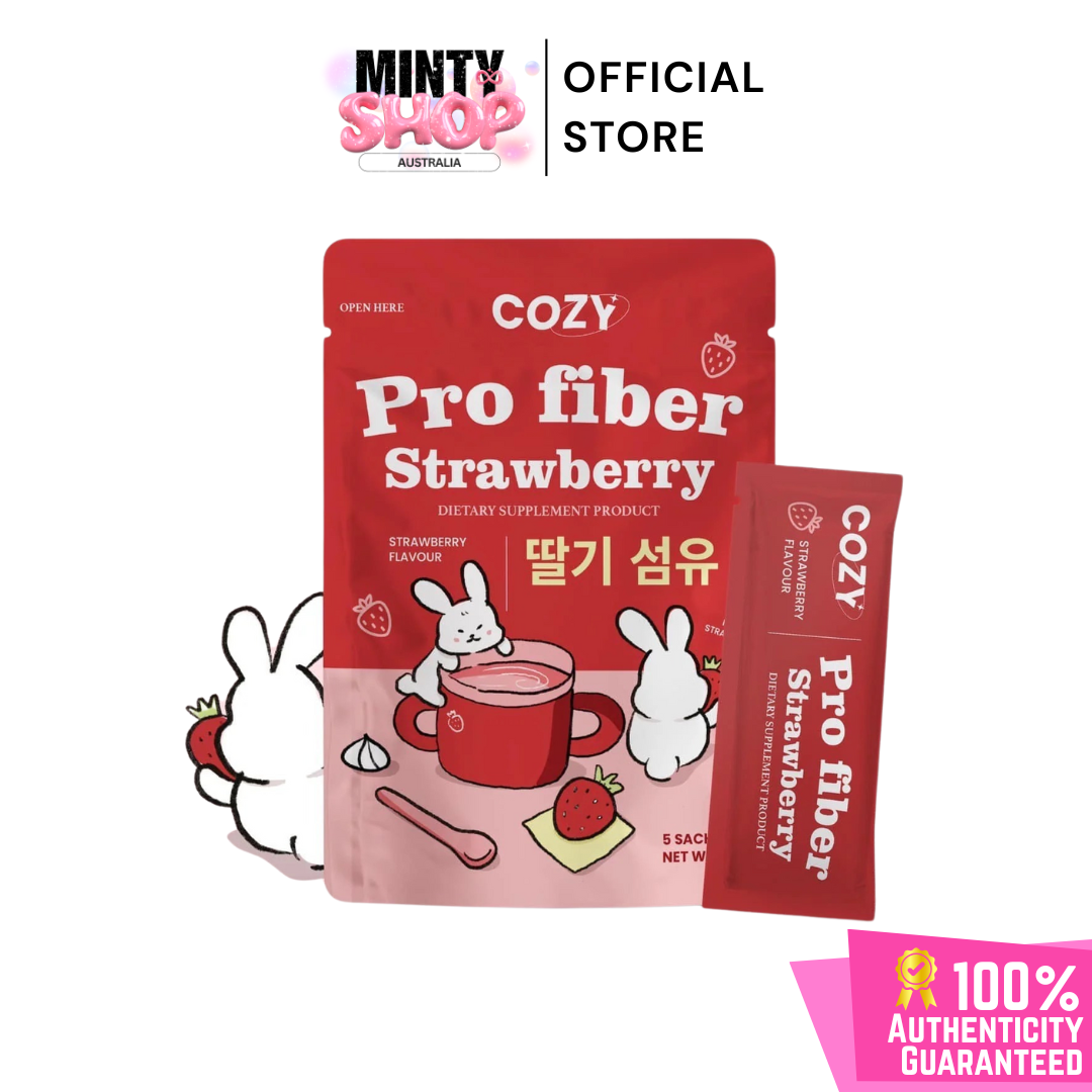 Cozy Pro Fiber Strawberry🍓 5 Sachets