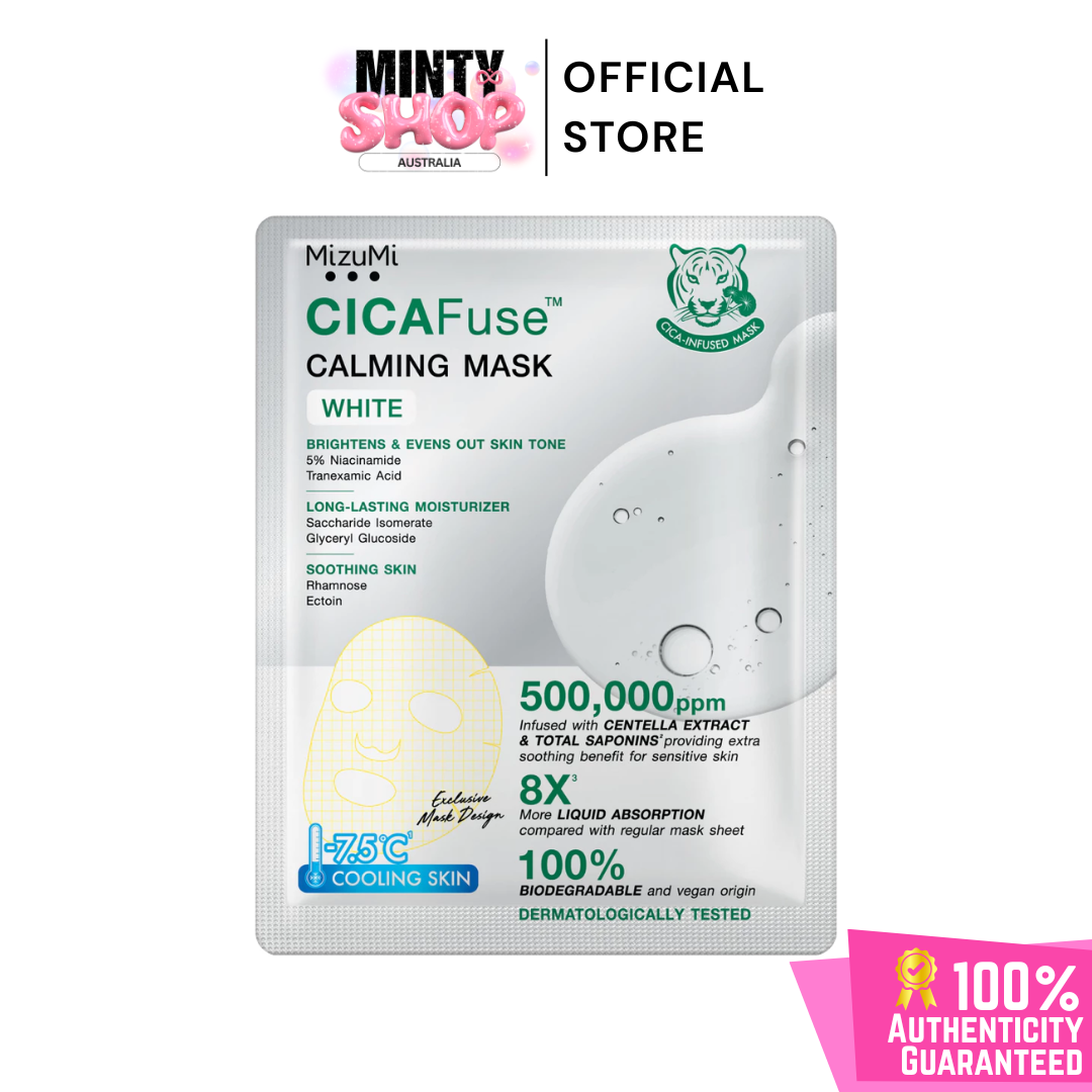 MIZUMI - CICAFuse Calming Mask White 1 Sheet
