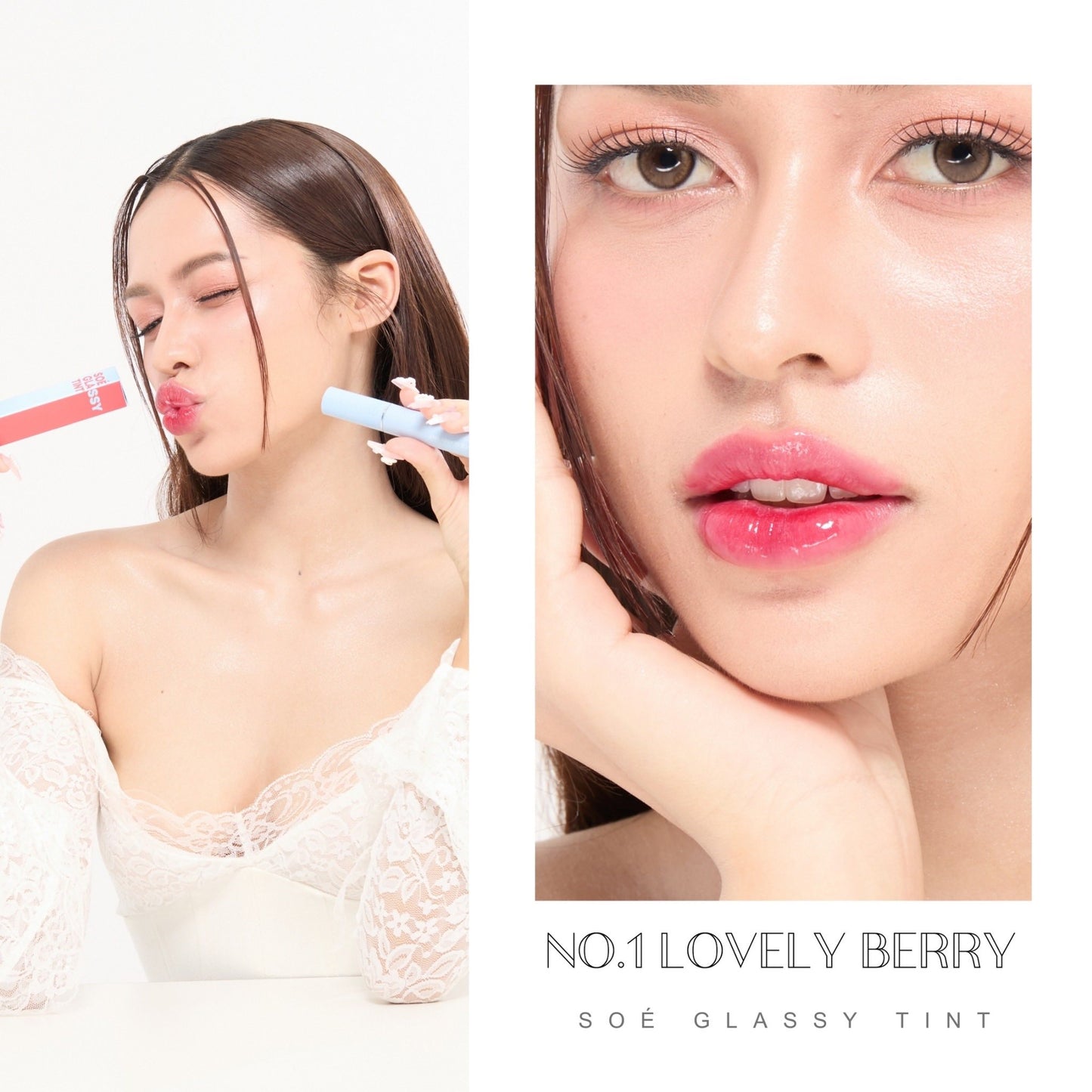 Soé Glassy Tint – Vibrant Color, Long-lasting Shine!