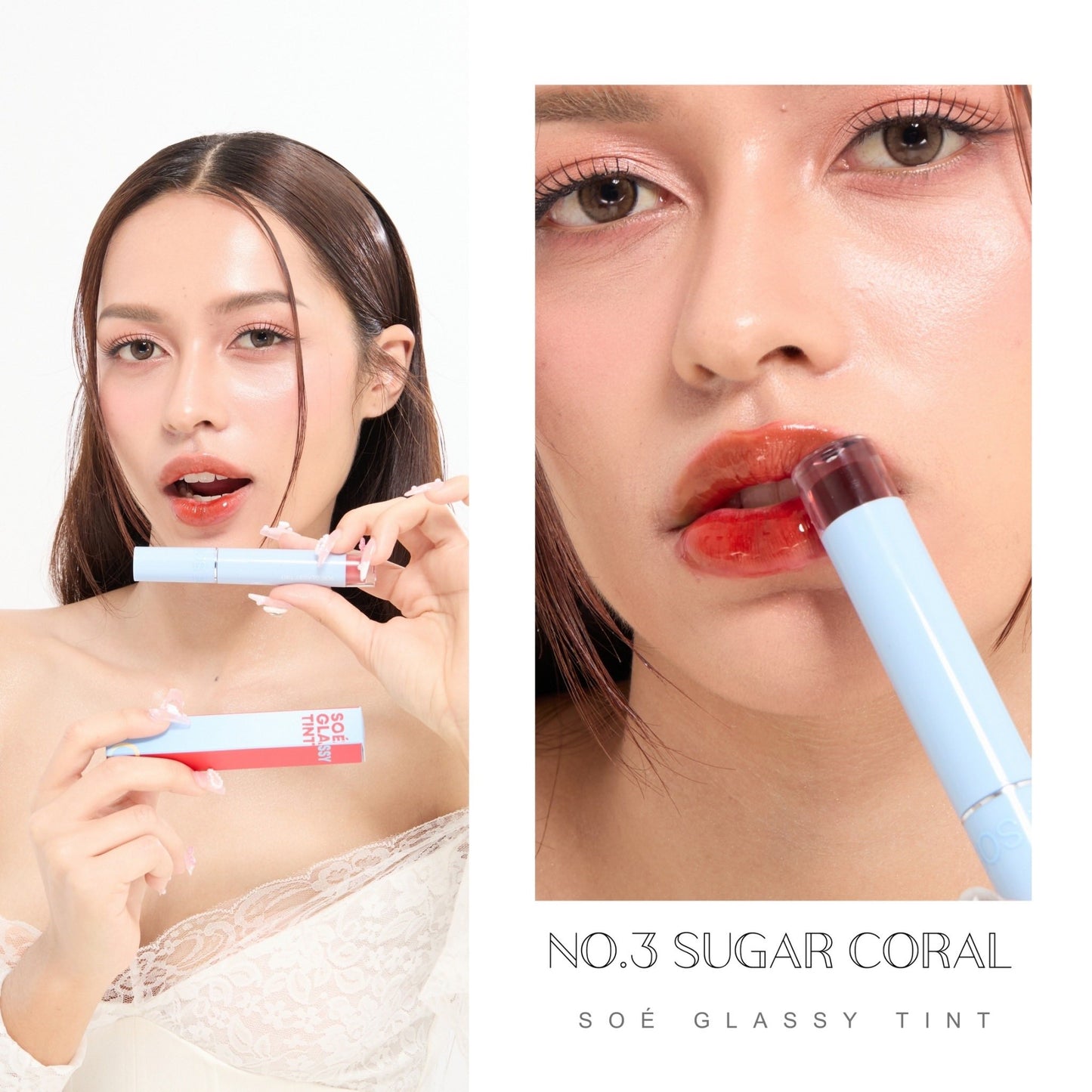 Soé Glassy Tint – Vibrant Color, Long-lasting Shine!
