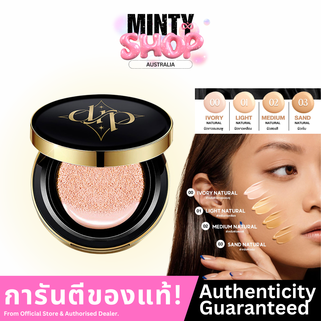 DERRA Glowy And Coverskin Cushion SPF25 PA+++