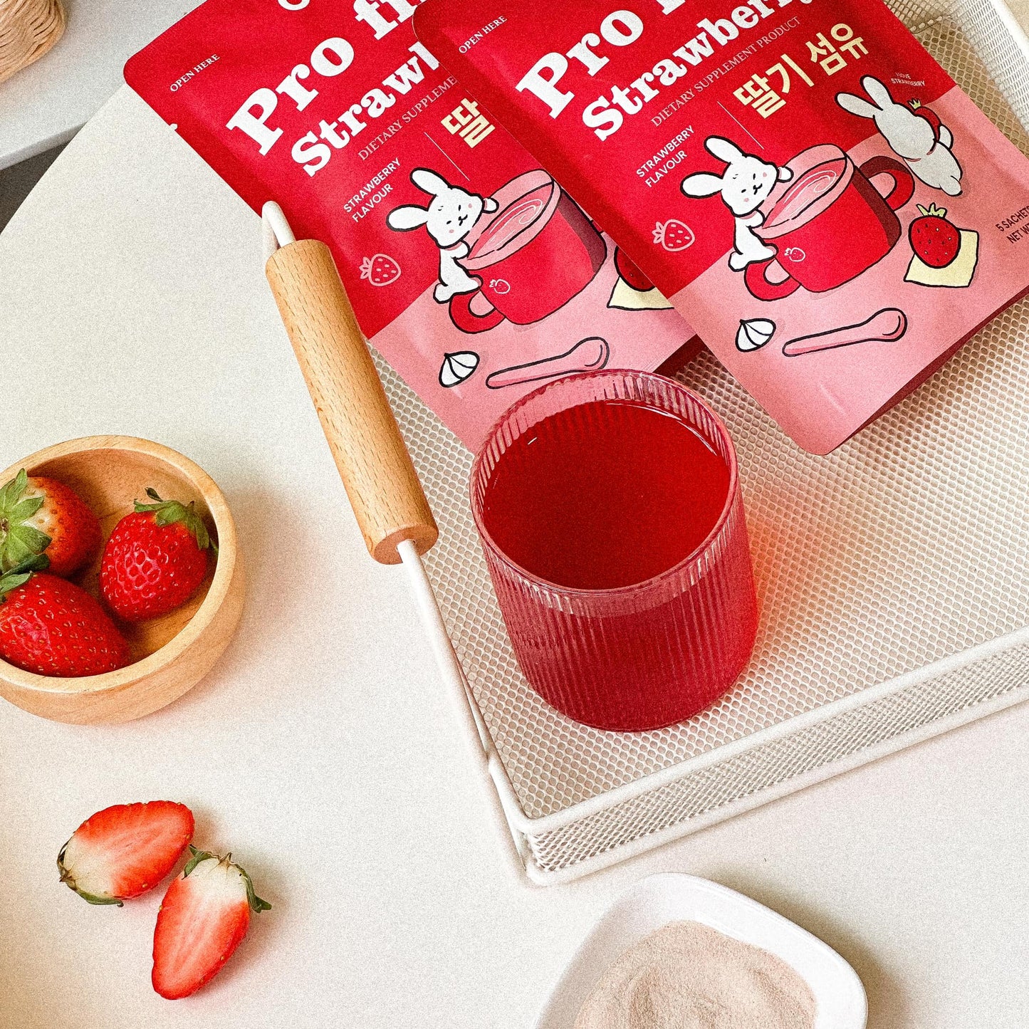 Cozy Pro Fiber Strawberry🍓 5 Sachets