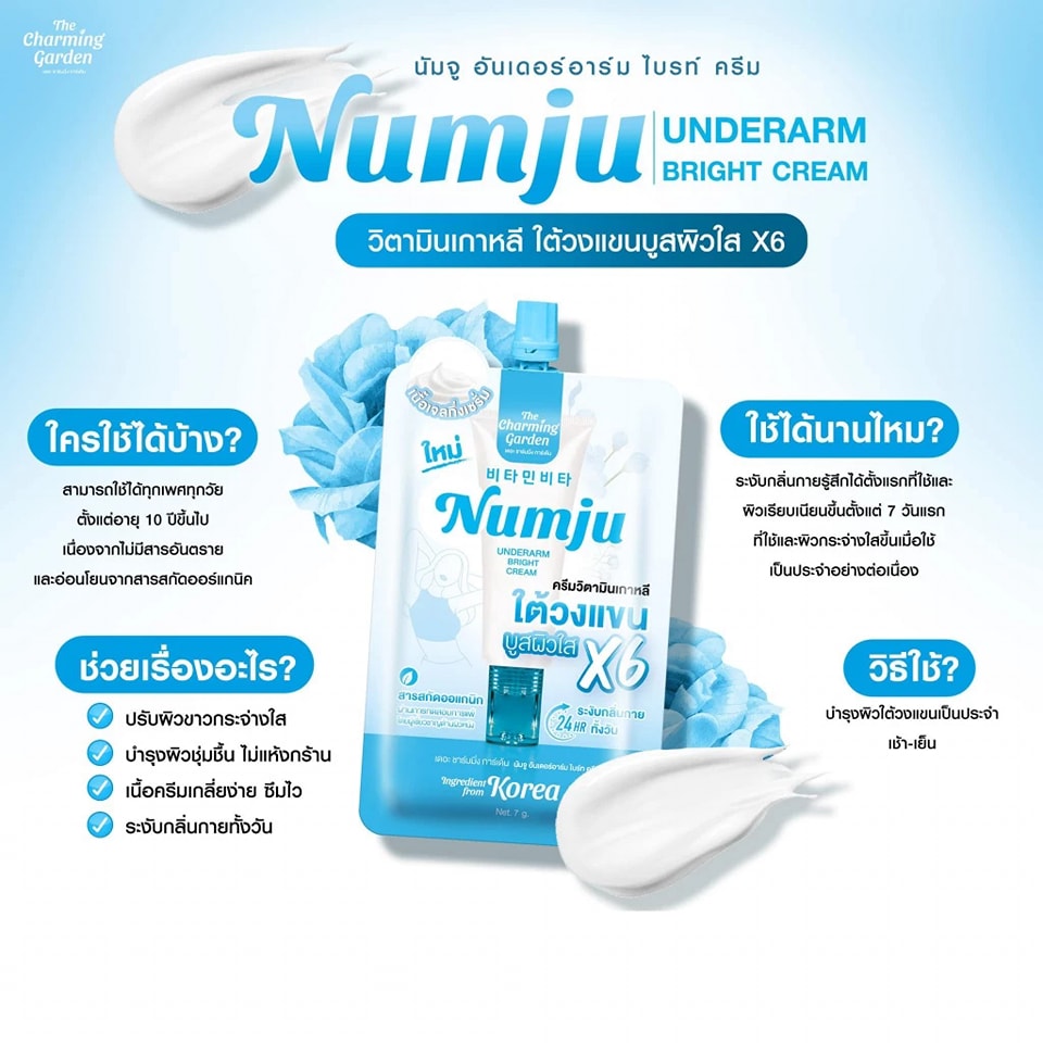 Numju Underarm Bright Cream-mini