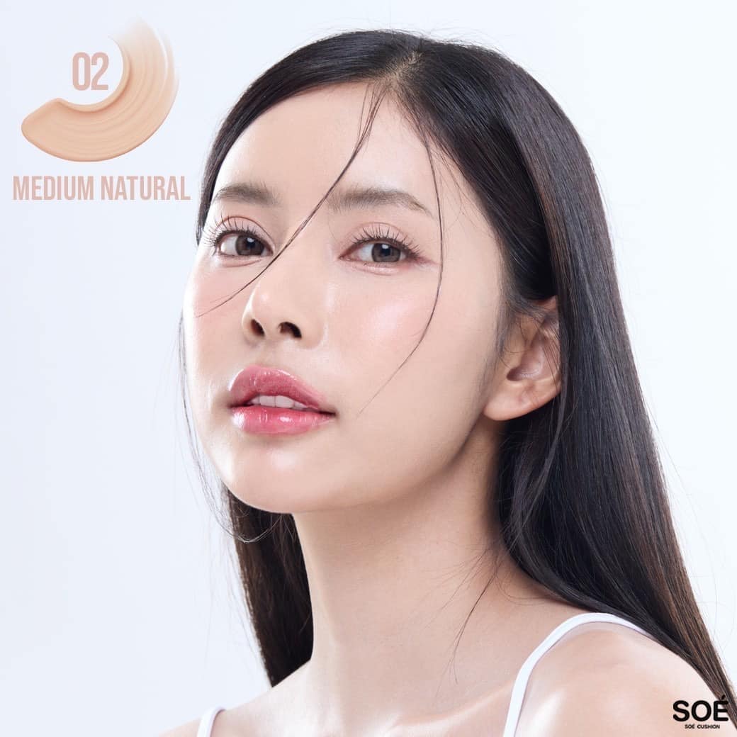 SOÉ RADIAENT WHITE & GLOW CUSHION SPF42 pa+++