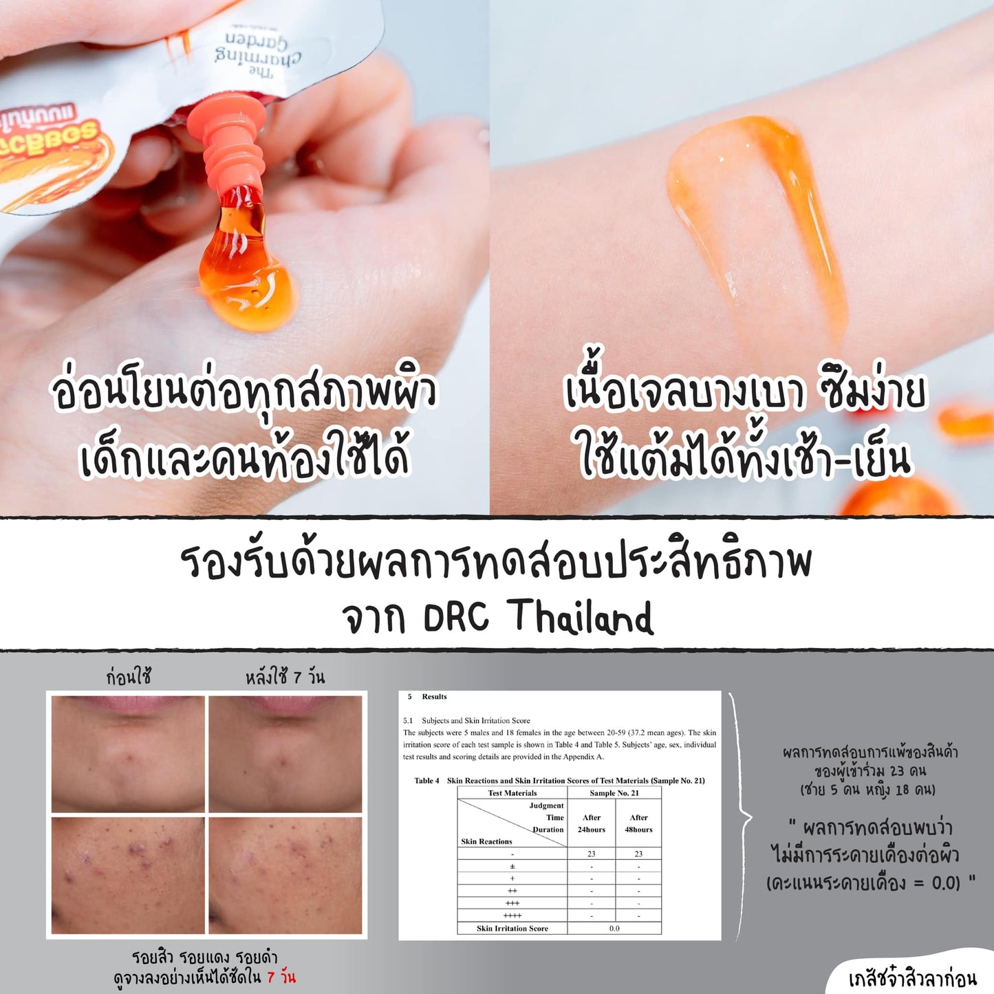 The Charming Garden Dragon’s Blood Facial Gel (7g)