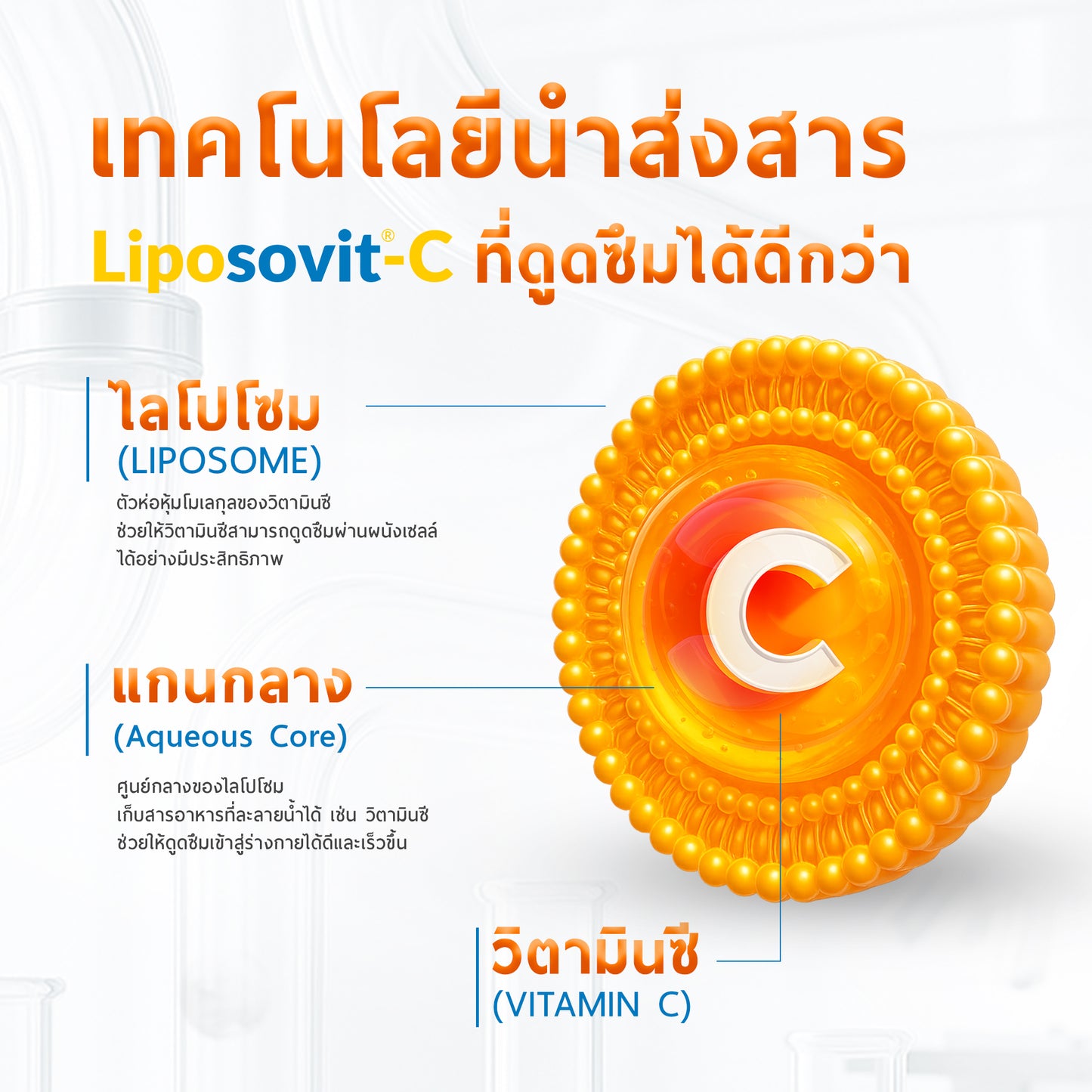 Beleaf Liposomal Vitamin C Plus 20 Capsules