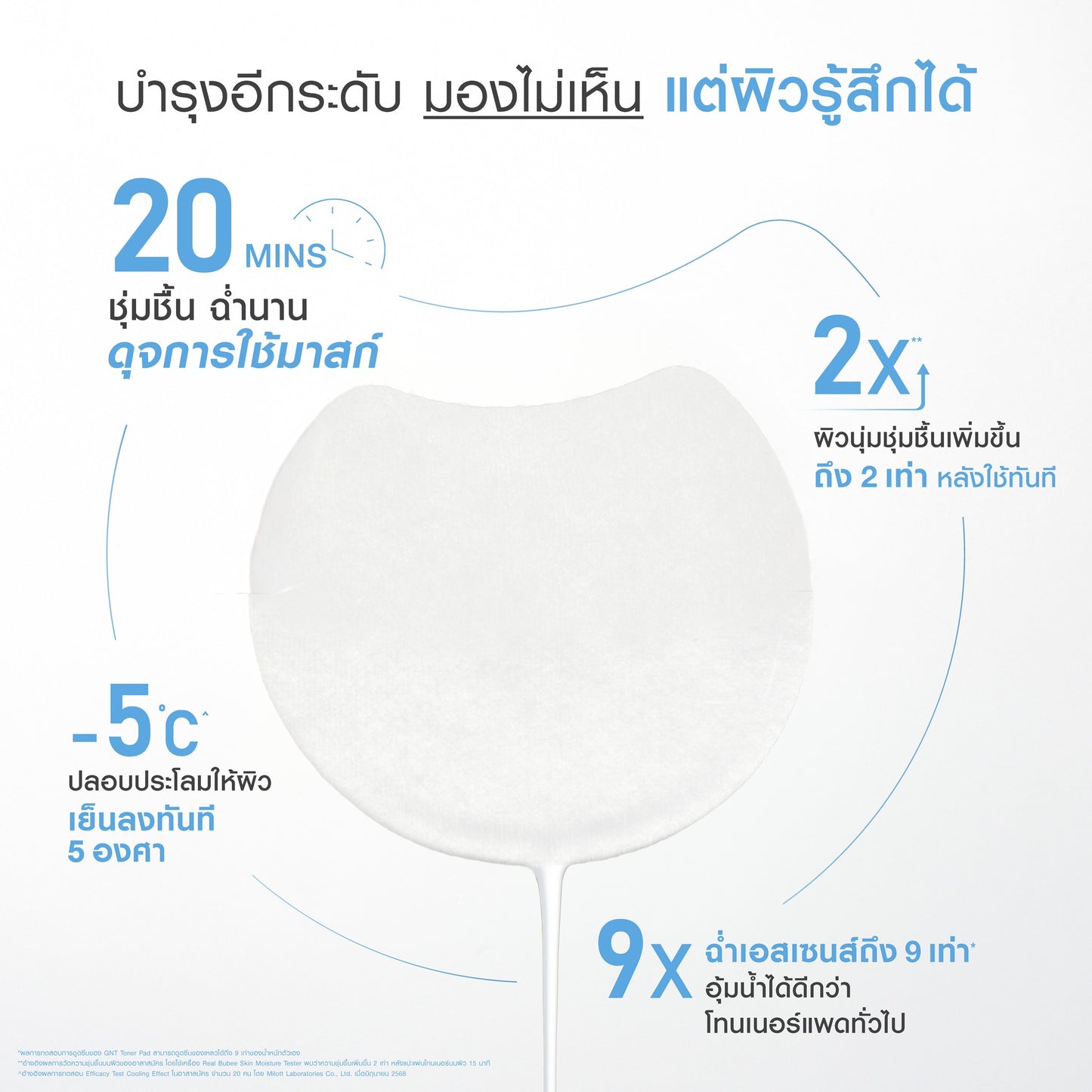 Mizumi - Skin Fit Invisible Pad 80 Sheets