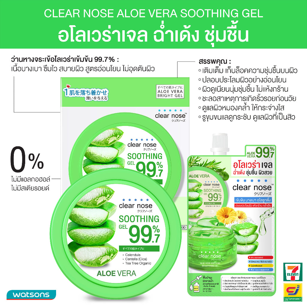 Clear Nose รวมครีมซองราคาประหยัด