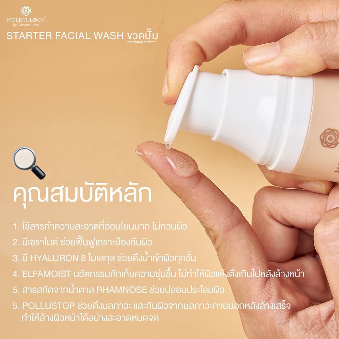 MOLECULOGY Starter Facial Wash 100 g