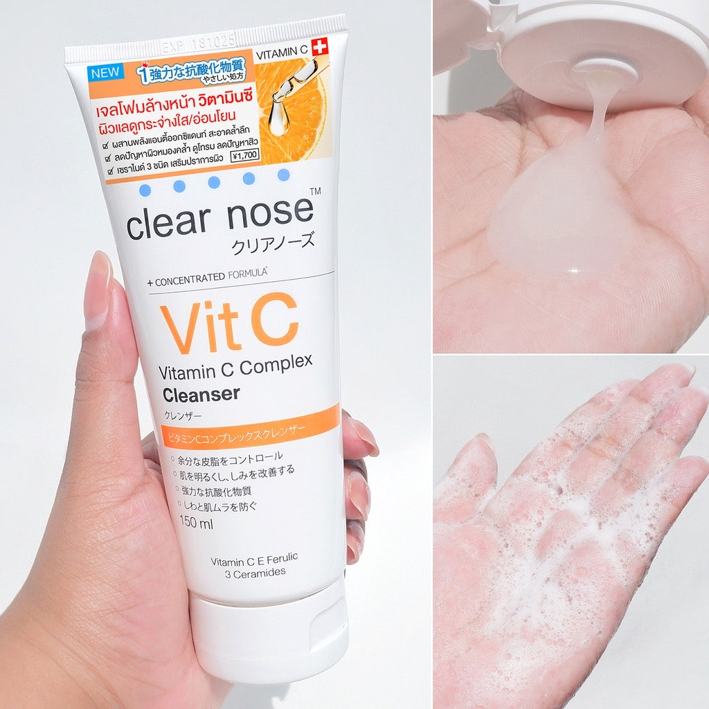 CLEAR NOSE Vitamin C Complex Cleanser 150ml