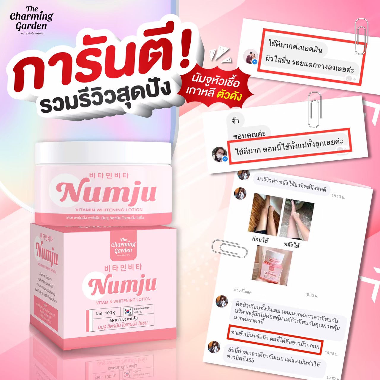 Numju Vitamin Whitening Lotion 100g