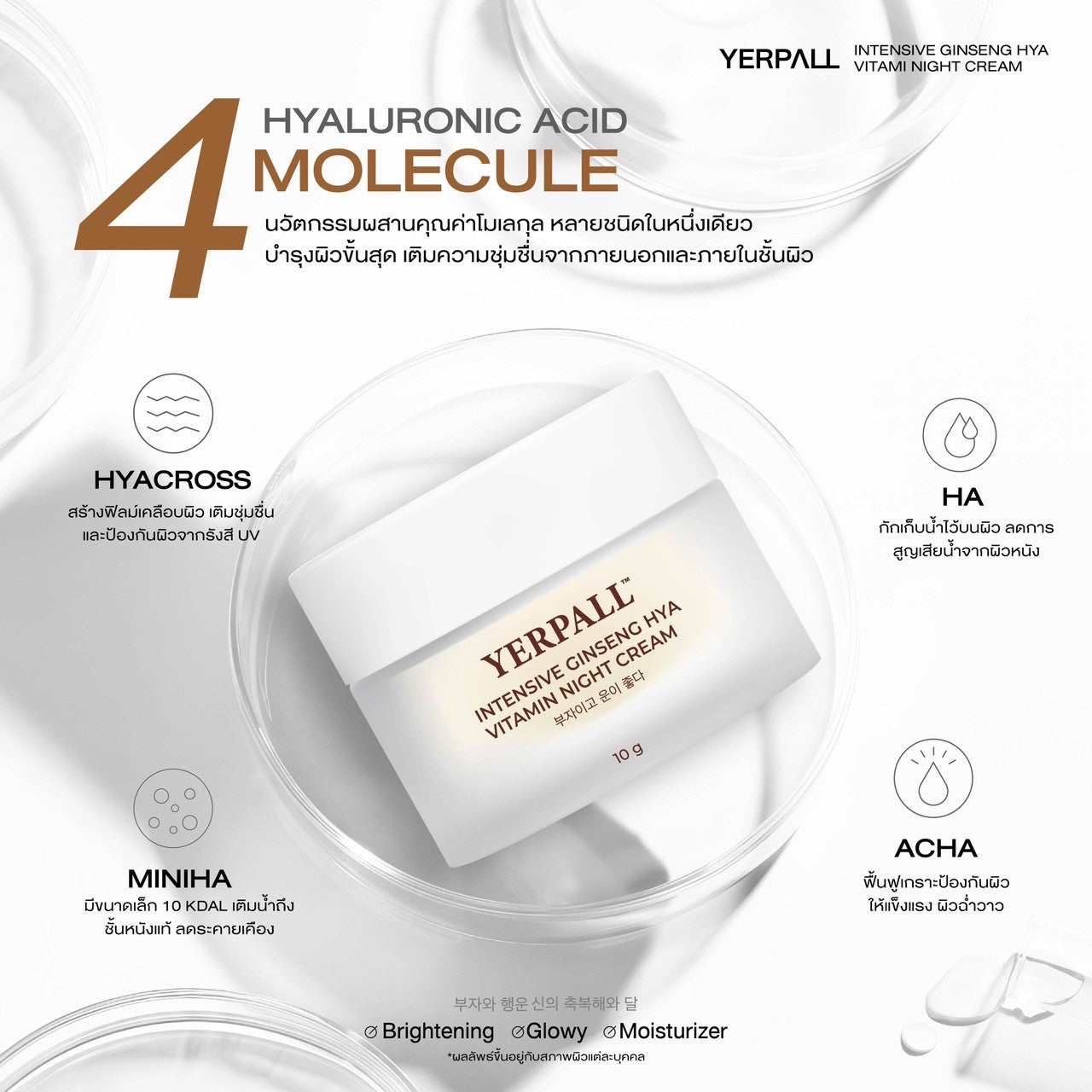 YERPALL GINSENG HYAINTENSIVE 10g