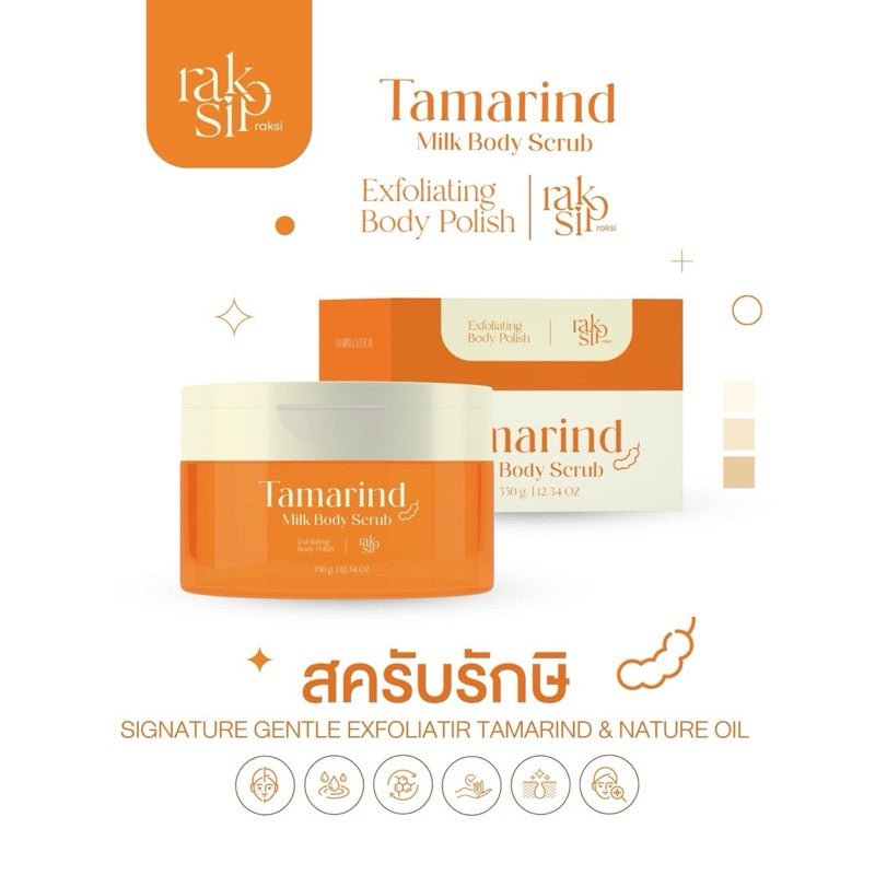 RAKSI SCRUB - Tamarind Milk Body Scrub 350ml