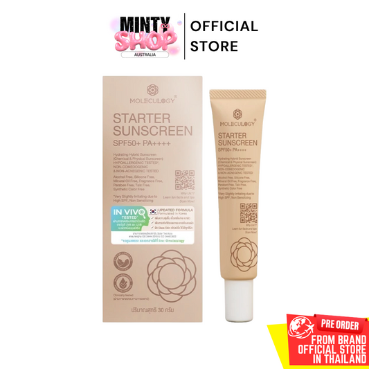MOLECULOGY STARTER SUNSCREEN SPF50+ PA++++ 30g