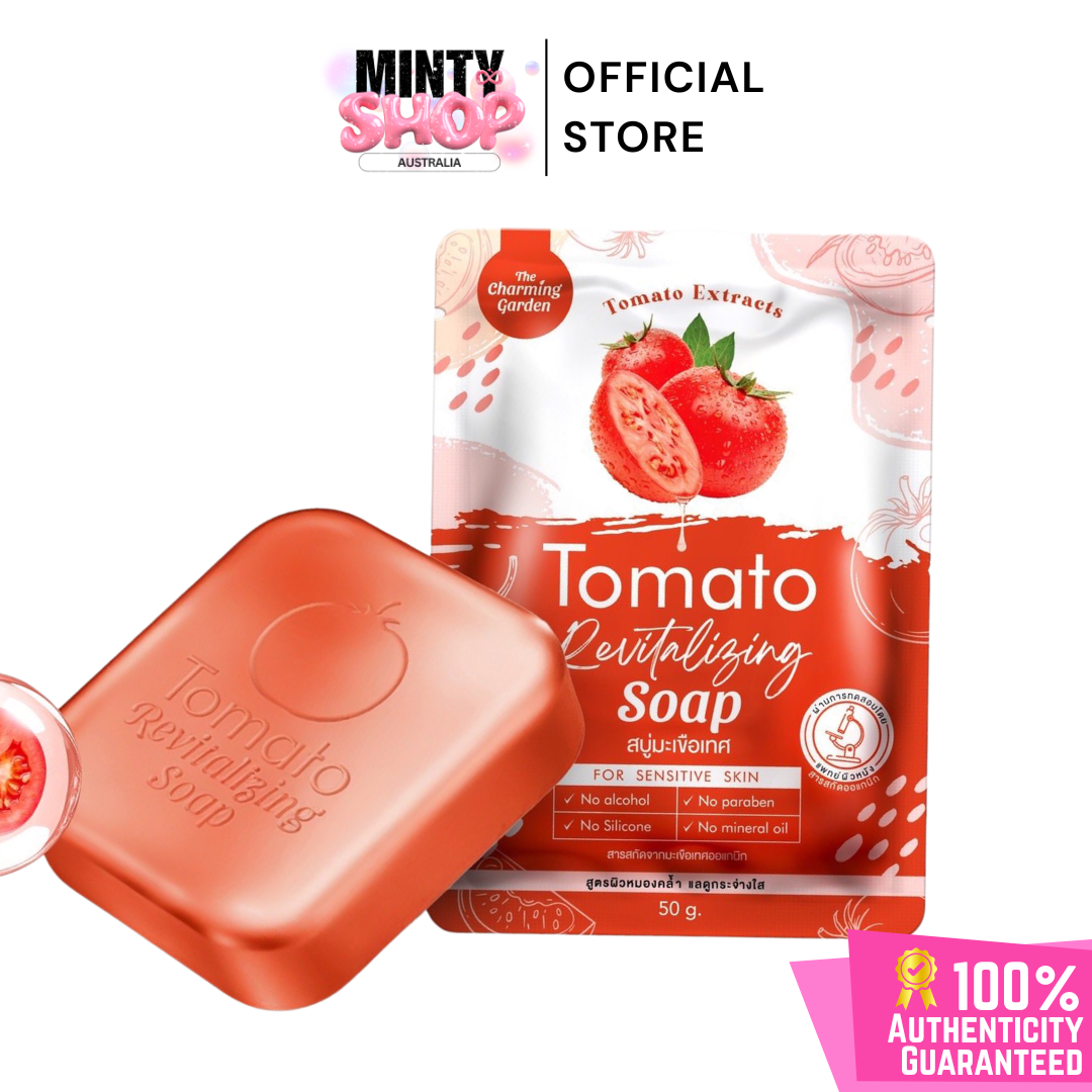 THE CHARMING GARGEN TOMATO REVITALIZING SOAP 50g