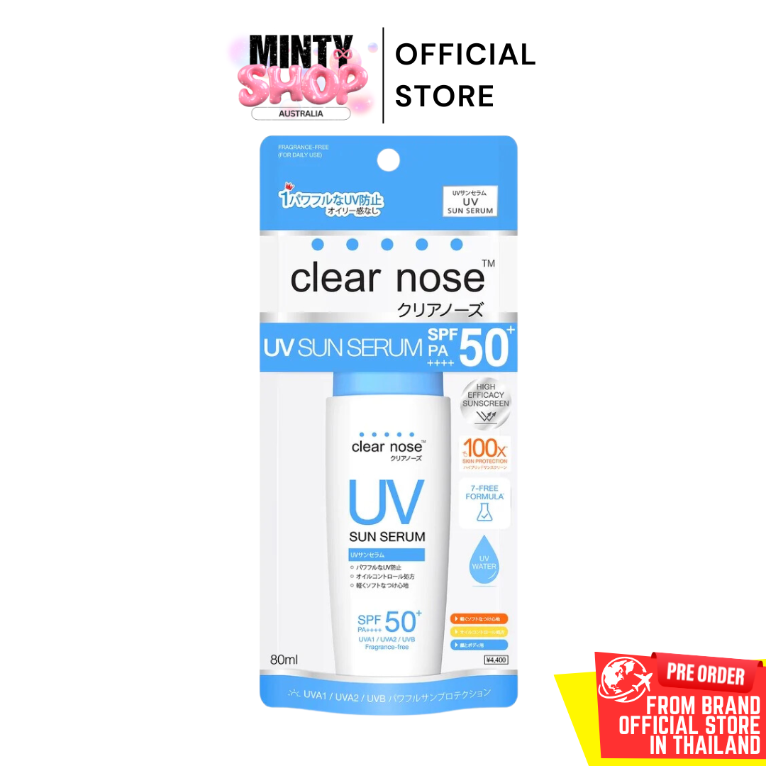 CLEAR NOSE UV Sun Serum SPF50+ PA++++ 80ml