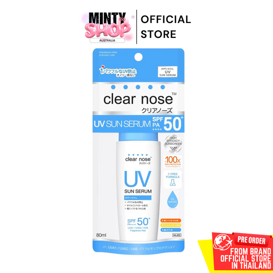CLEAR NOSE UV Sun Serum SPF50+ PA++++ 80ml