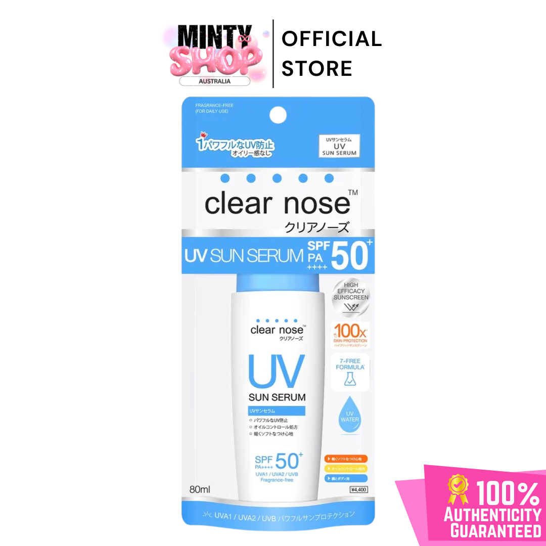 CLEAR NOSE UV Sun Serum SPF50+ PA++++ 80ml