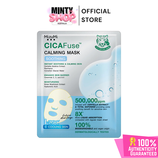 MIZUMI - CICAFuse Calming Mask Soothing 1 Sheet