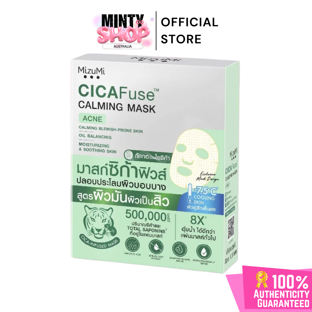 MIZUMI - CICAFuse Calming Mask Acne (1 Box x 5 Sheet)
