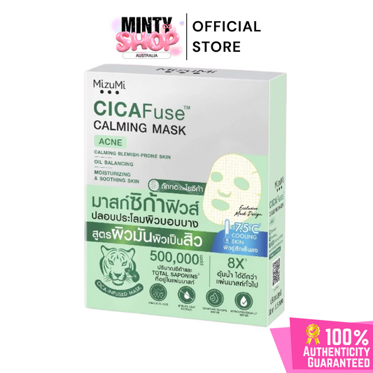 MIZUMI - CICAFuse Calming Mask Acne (1 Box x 5 Sheet)