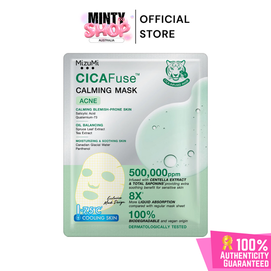 MIZUMI - CICAFuse Calming Mask Acne 1 Sheet