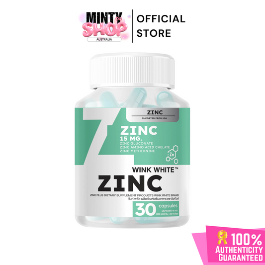 WINK WHITE ZINC PLUS 30 Capsules Buy 1 Get 1 Free
