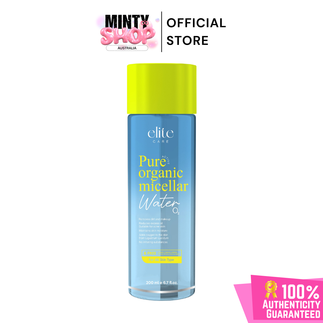 ELITE CARE Pure Active Organic Micellar Cleansing Water 200ml