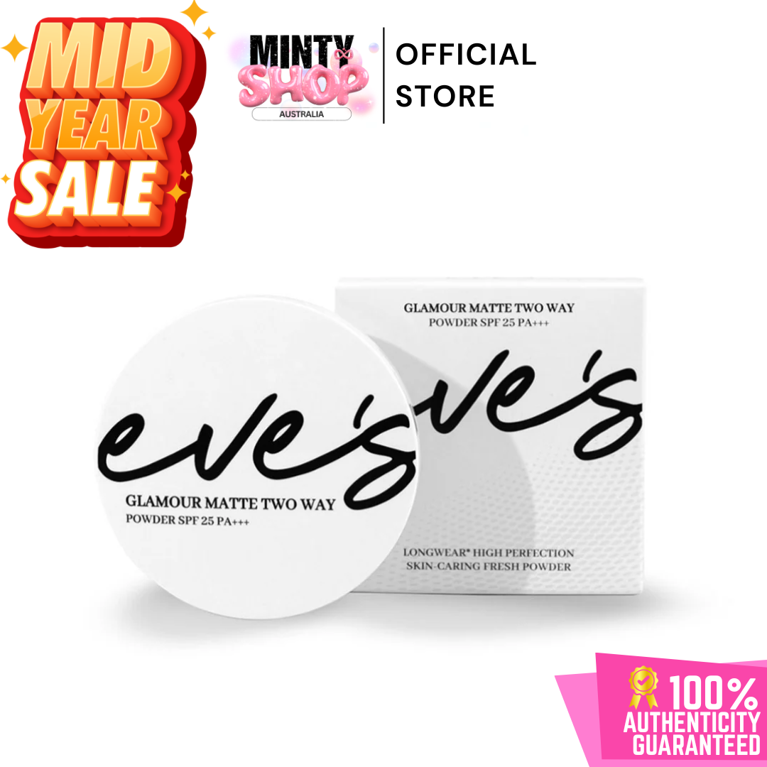 EVE’S GLAMOUR MATTE TWO WAY POWDER SPF 25 PA+++ 7g