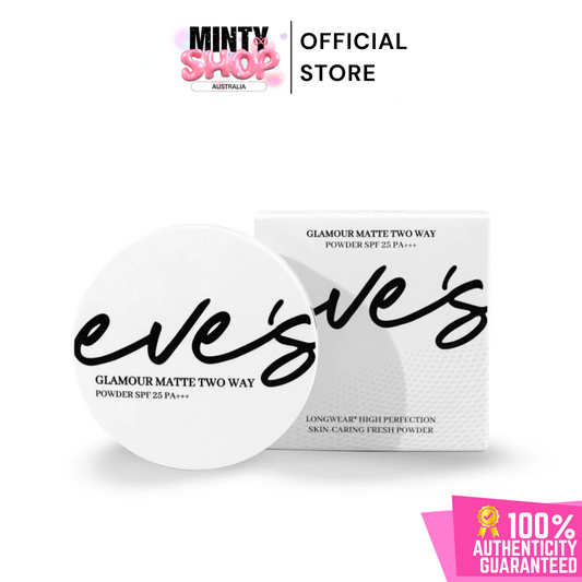EVE’S GLAMOUR MATTE TWO WAY POWDER SPF 25 PA+++ 7g