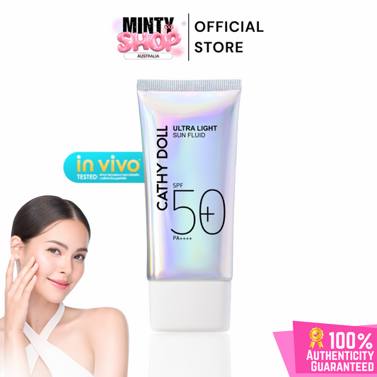 CATHY DOLL UItra Light Sun Fluid SPF50+ PA++++ 40g
