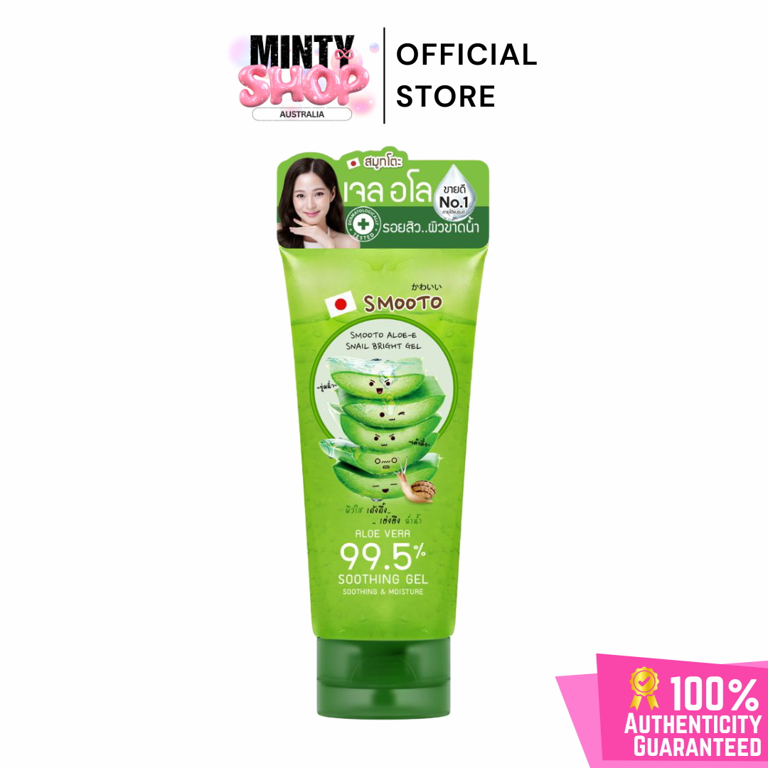 Smooto Aloe-E Snail Bright Gel 200g