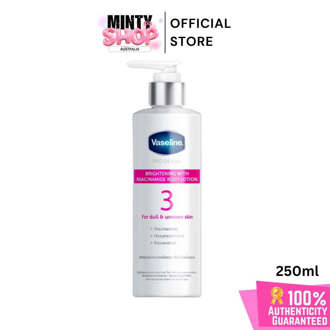 Vaseline Pro Derma Brightening Niacinamide Body Lotion 250ml