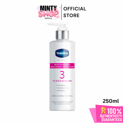 Vaseline Pro Derma Brightening Niacinamide Body Lotion 250ml