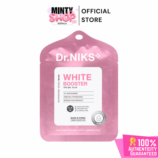 Dr.NIKS White Booster Microbiome-Mixed Mask x 1 Sheet