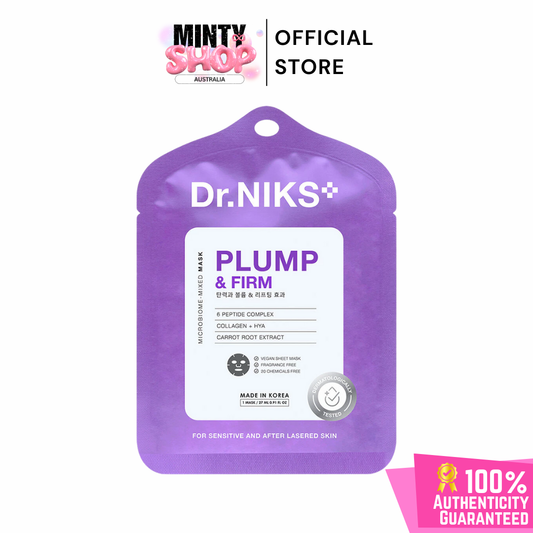 Dr.NIKS Plump & Firm Microbiome-Mixed Mask x 1 Sheet
