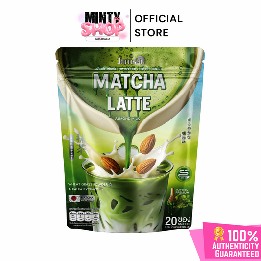 JAMSAI - MATCHA LATTE ALMOND MILK 20 SACHETS