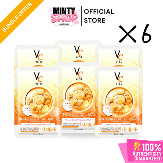 VC Vit C Bio Facial Mask Box Set 6 Sheet