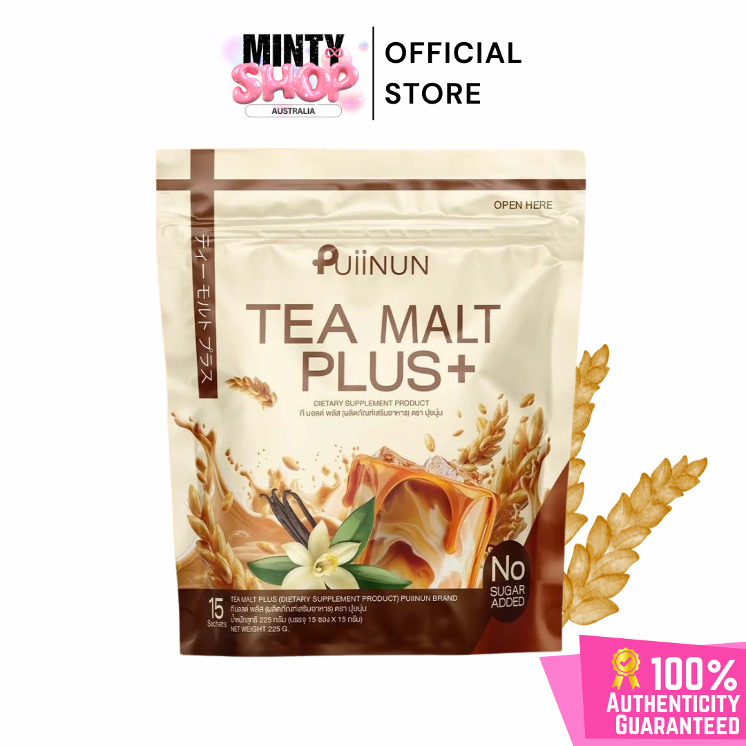 Puiinun - Tea Malt  Mix Plus 225g/15 Sachet Pack
