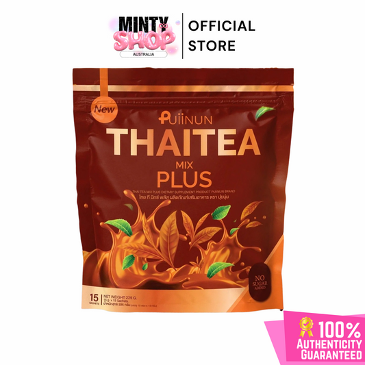 Puiinun - Thai Tea Mix Plus 225g/15 Sachet Pack