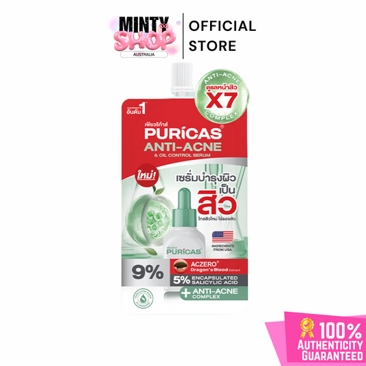 Puricas Anti Acne & Oil control Serum 7g
