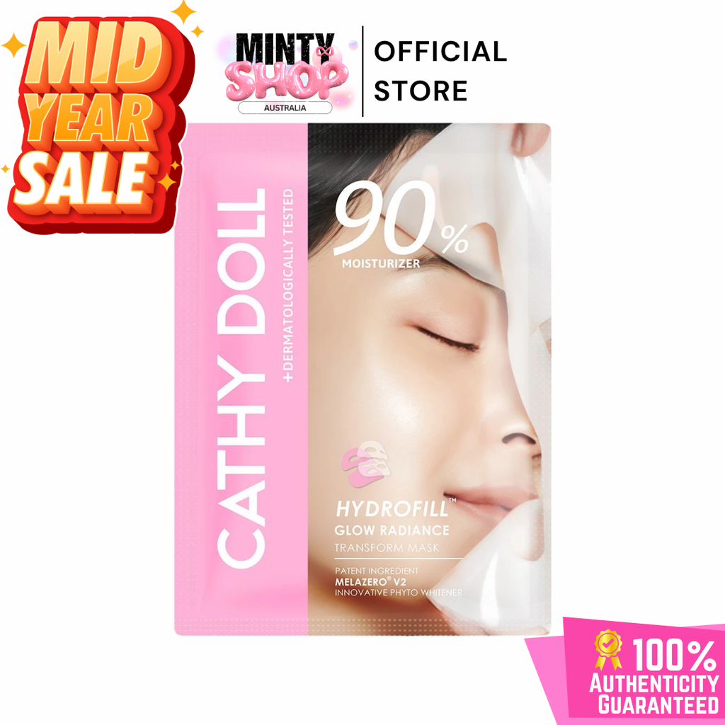 CATHY DOLL - Glow Radiance Hydrofill Transform Mask 1 Sheet