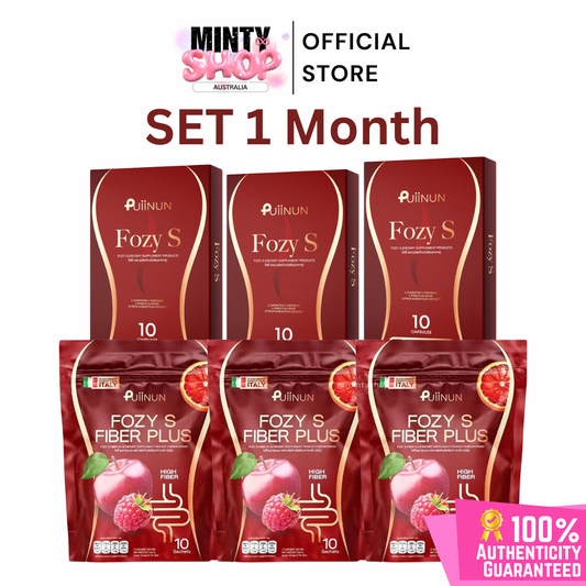 [1 Month Set] Puiinun Fozy S + Fozy Fiber