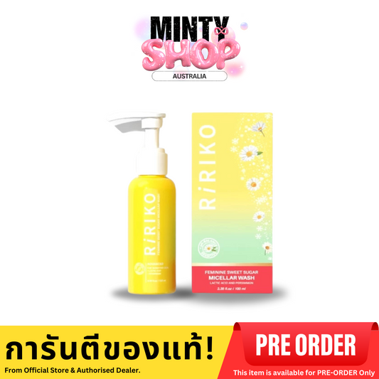 Ririko Feminine Sweet Sugar Micellar Wash 100 ml NEW!!