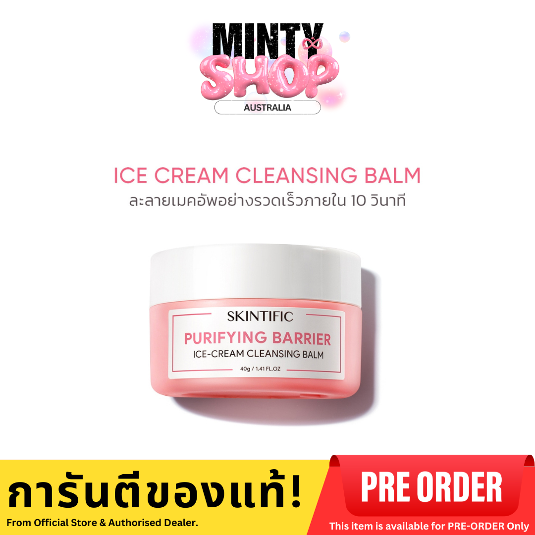 SKINTIFIC Purifying Barrier Ice Cream Cleansing Balm 40 g