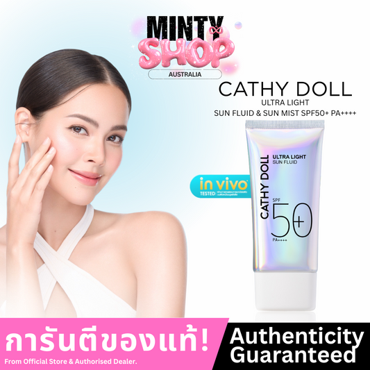 Cathy Doll UItra Light Sun Fluid SPF50+ PA++++ 40g