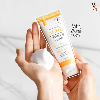 VC Vitamin C Acne White Foam 50g