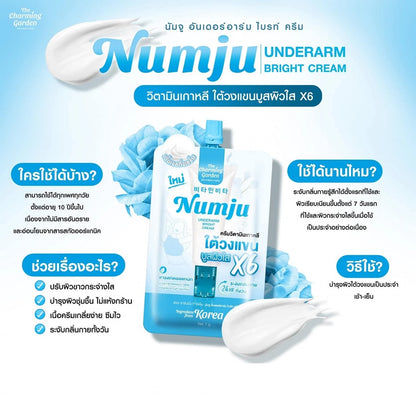 Numju Underarm Bright Cream-mini 7g