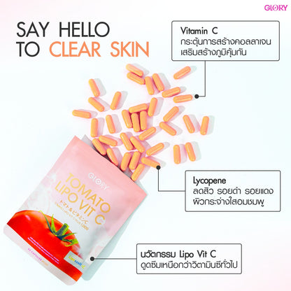 GLORY TOMATO LIPO VIT-C 1000 mg 60 Capsule