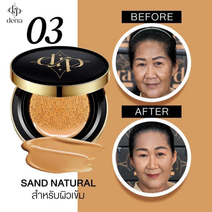 DERRA Glowy And Coverskin Cushion SPF25 PA+++